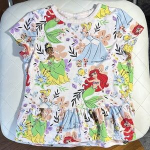 Disney Princess Ruffle T-shirt size 3T